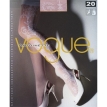 Колготки фантазийные Vogue "Antoinette 20" Soft Grey (светло-серые), размер 36-40 традиционного финского качества Товар сертифицирован инфо 12377u.