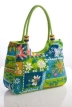 Пляжная сумка из ткани Collage, цвет: салатовый 00112389 2010 г инфо 9302r.